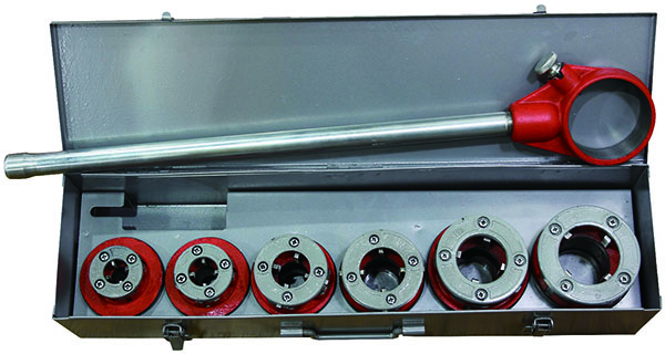Portable Handle Ratchet Threader