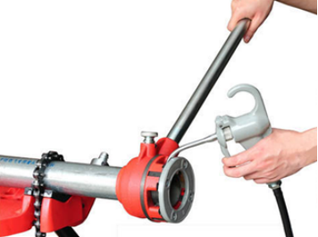 Portable Handle Ratchet Threader