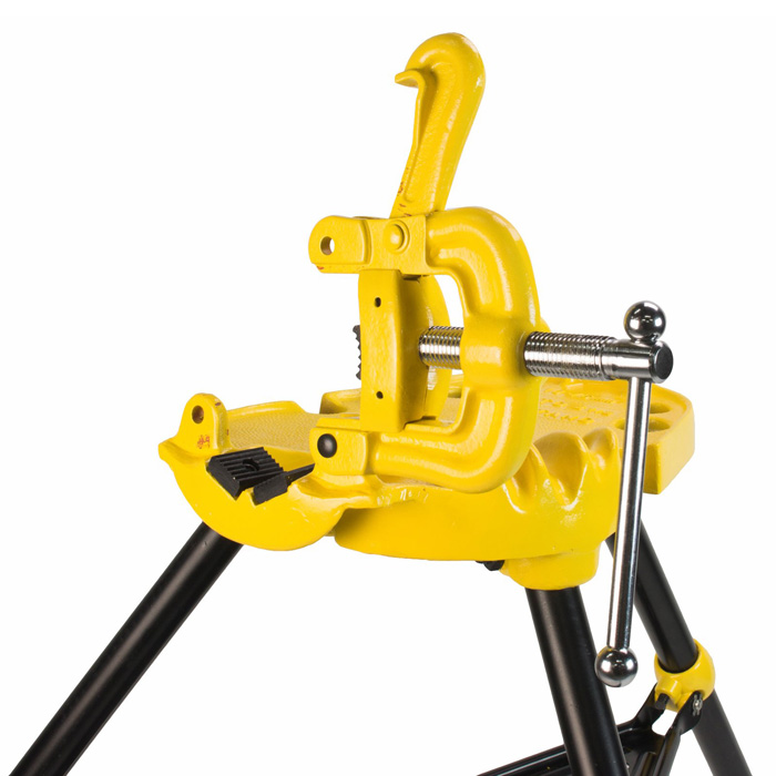 Portable Tripod Yoke pipe steel vise