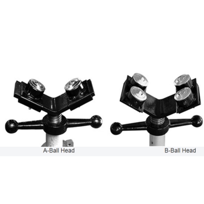 Double Ball Head Pipe Support