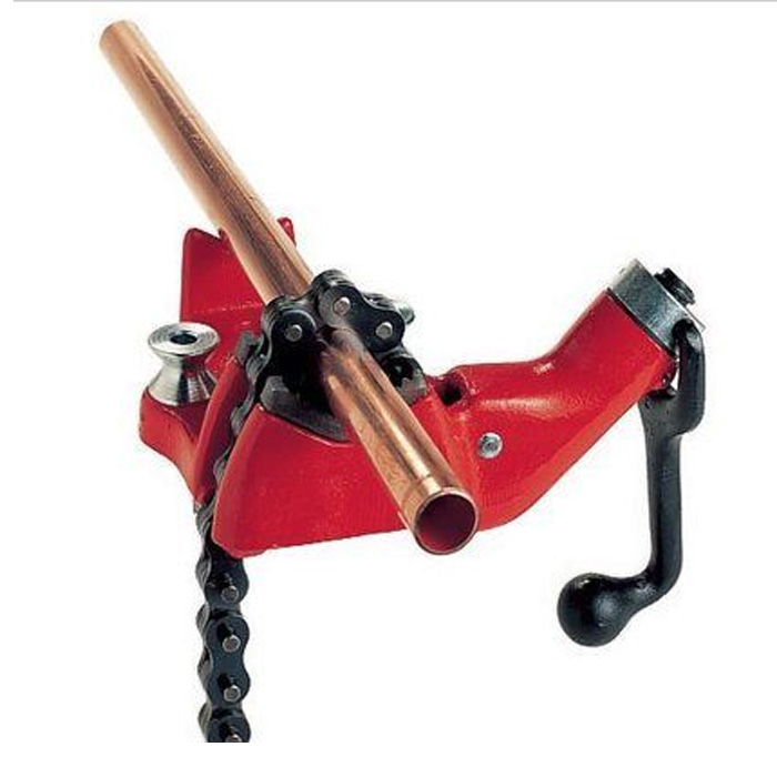 Top Screw Steel Bench Chain Pipe Vise