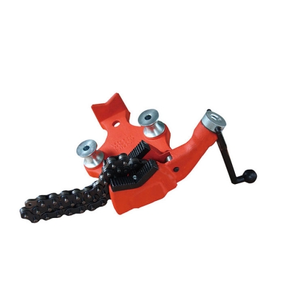 Top Screw Steel Bench Chain Pipe Vise