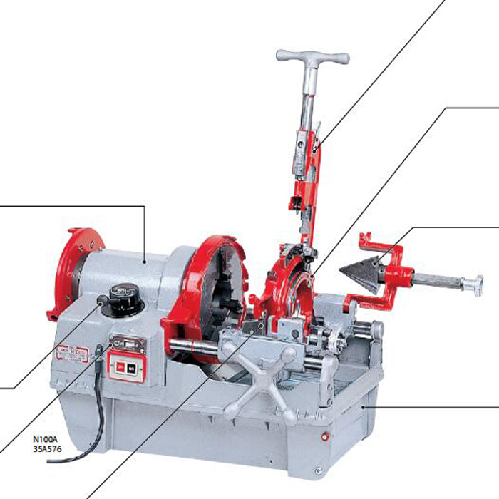 REX Pipe Threading Machine