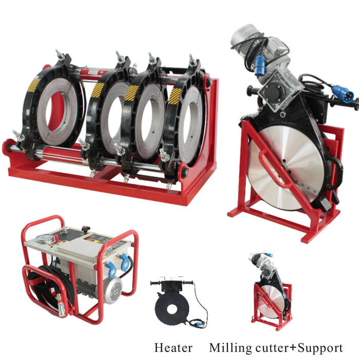 500mm Hydraulic Butt Fusion Welding Cutter Machine