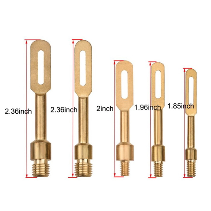 Pistol Brass Jag Slotted Tip