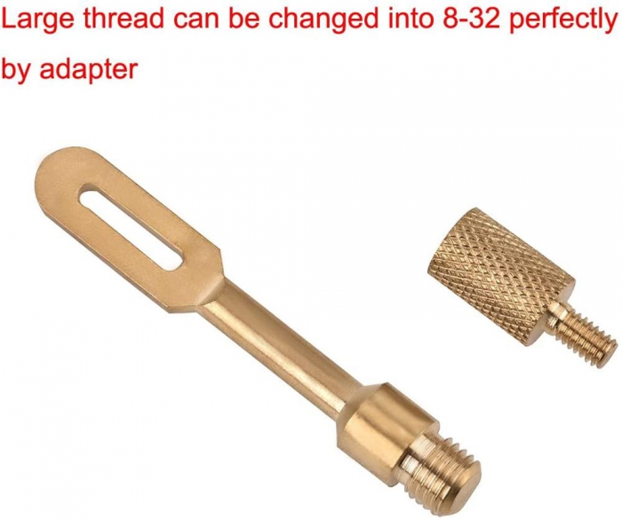 Pistol Brass Jag Slotted Tip