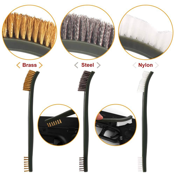 Gun Cleaning Brushes & Picks Kit Set