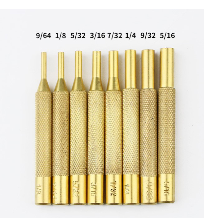 24 Piece Brass Fireman Punch Hammer Set